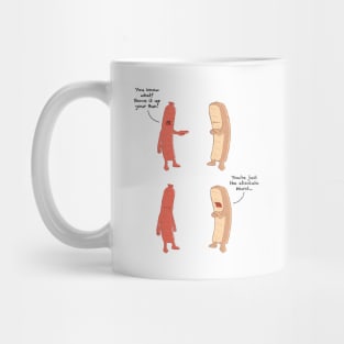 Hot Dog Fight Mug